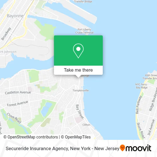 Secureride Insurance Agency map