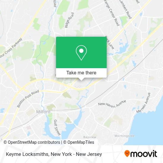 Keyme Locksmiths map
