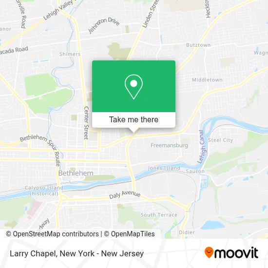 Larry Chapel map