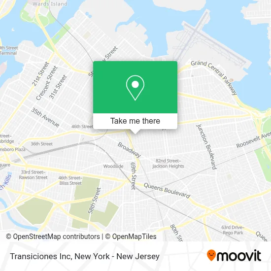 Transiciones Inc map