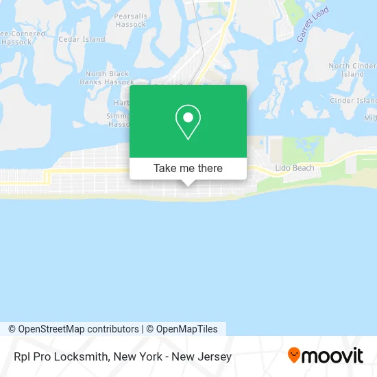 Rpl Pro Locksmith map