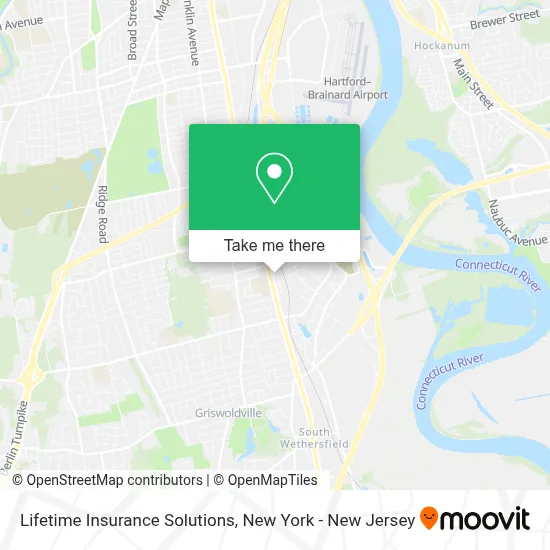 Lifetime Insurance Solutions map