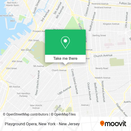 Playground Opera map