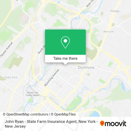 John Ryan - State Farm Insurance Agent map