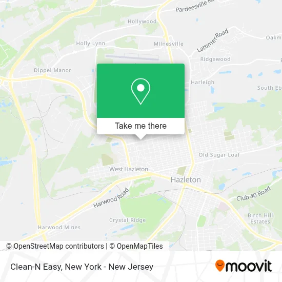 Clean-N Easy map
