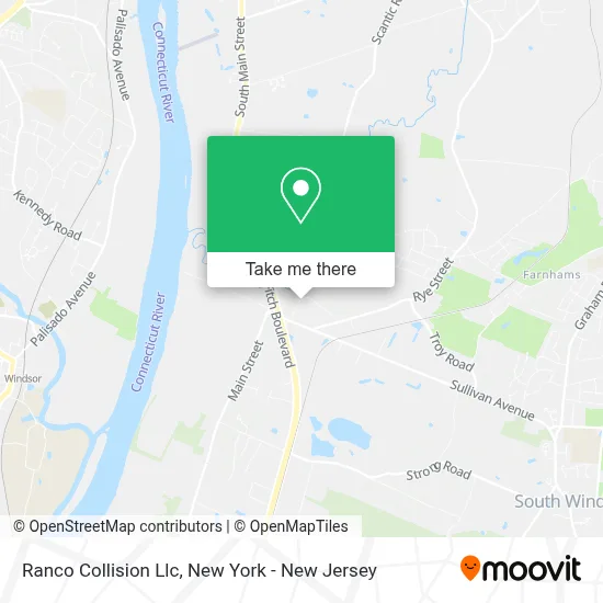 Ranco Collision Llc map