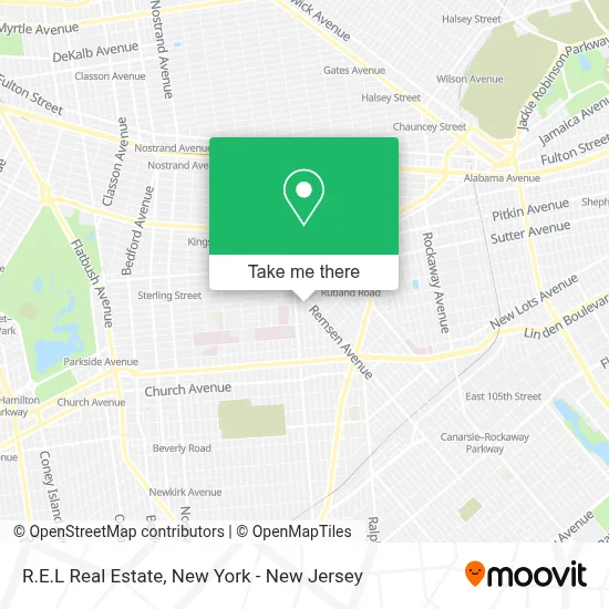 R.E.L Real Estate map