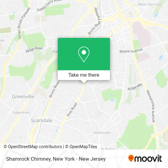 Shamrock Chimney map