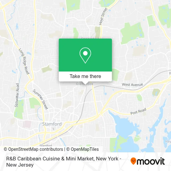 R&B Caribbean Cuisine & Mini Market map