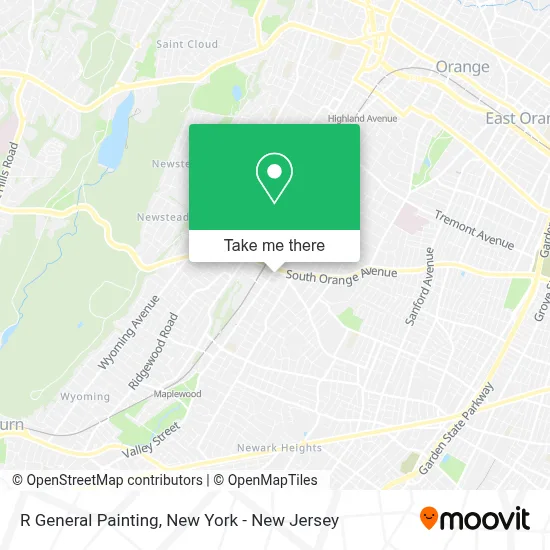 R General Painting map