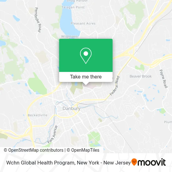 Wchn Global Health Program map