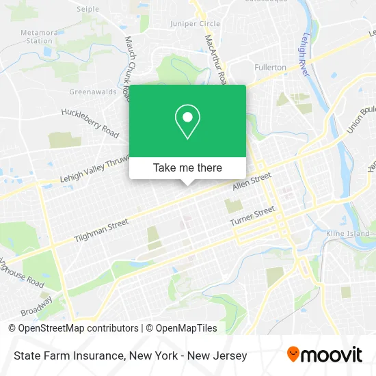 State Farm Insurance map