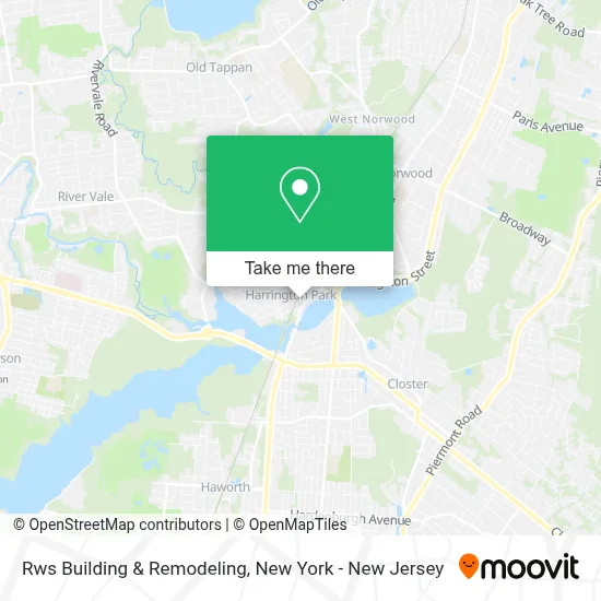 Rws Building & Remodeling map