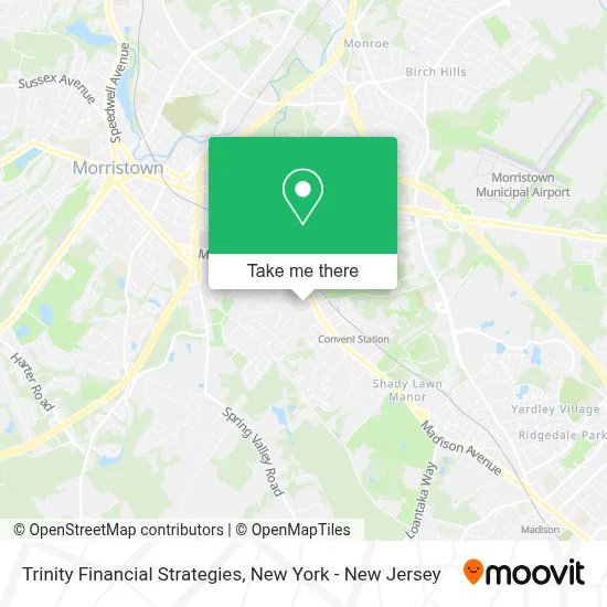 Trinity Financial Strategies map