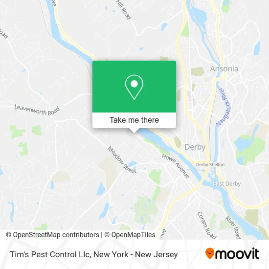 Tim's Pest Control Llc map