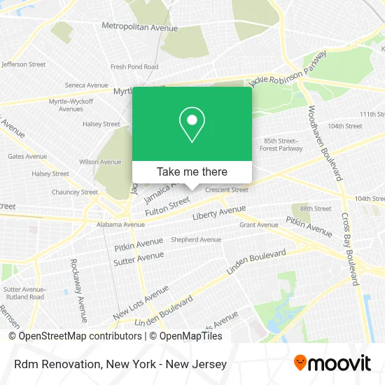Rdm Renovation map
