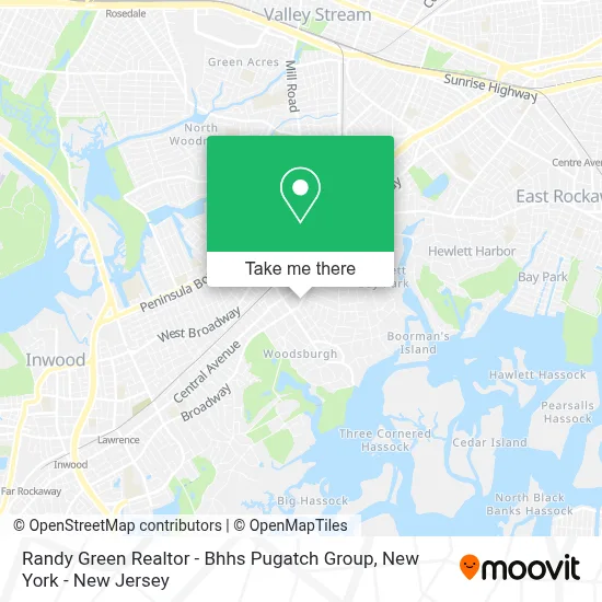 Randy Green Realtor - Bhhs Pugatch Group map