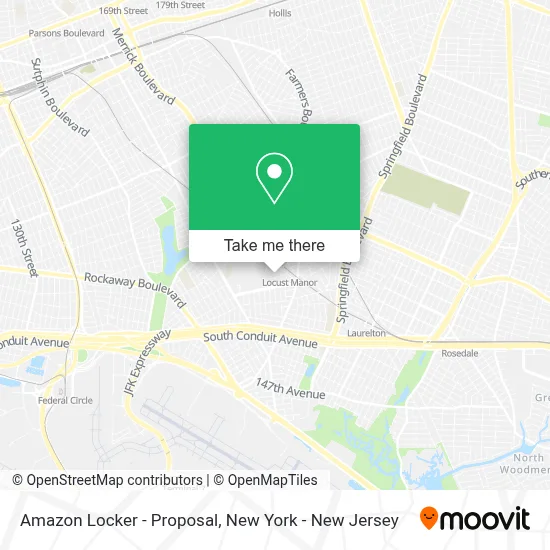 Amazon Locker - Proposal map