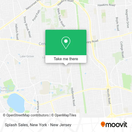 Splash Sales map