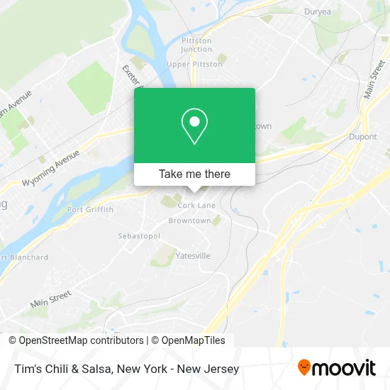 Tim's Chili & Salsa map