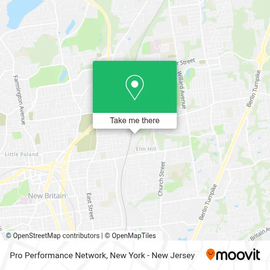 Pro Performance Network map