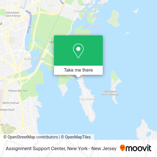 Assignment Support Center map