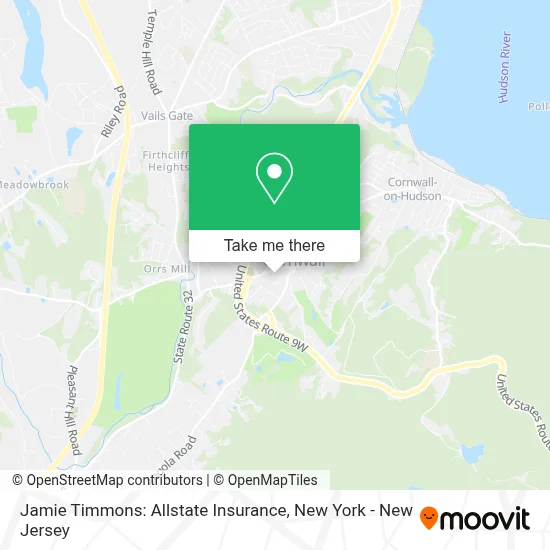 Jamie Timmons: Allstate Insurance map
