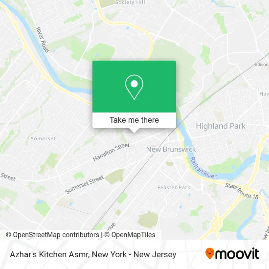 Azhar's Kitchen Asmr map