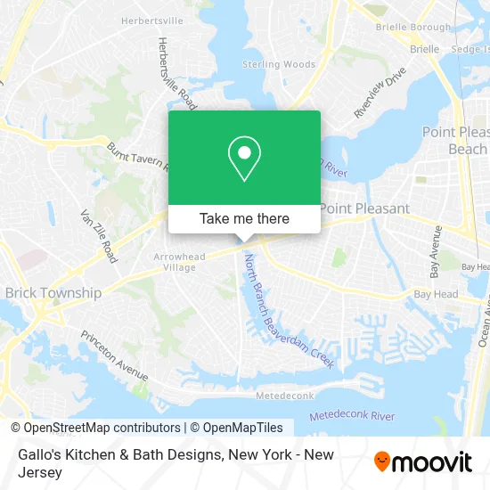 Gallo's Kitchen & Bath Designs map