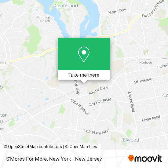 S'Mores For More map