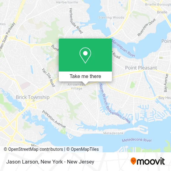 Jason Larson map
