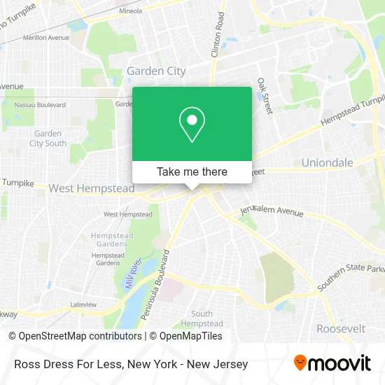Ross Dress For Less map