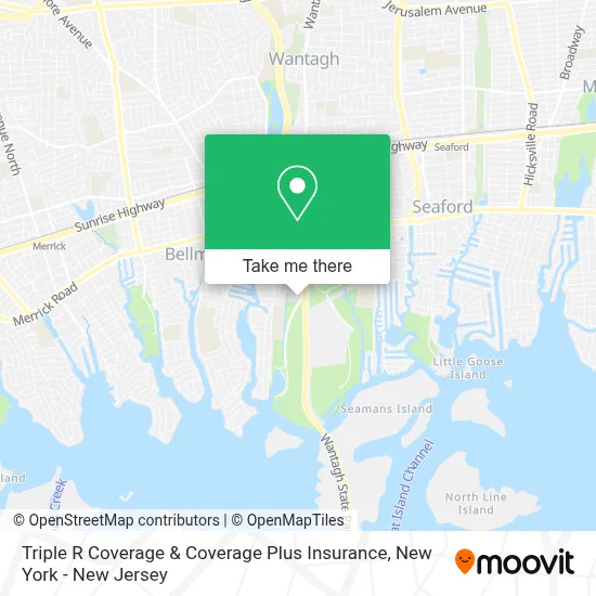Triple R Coverage & Coverage Plus Insurance map