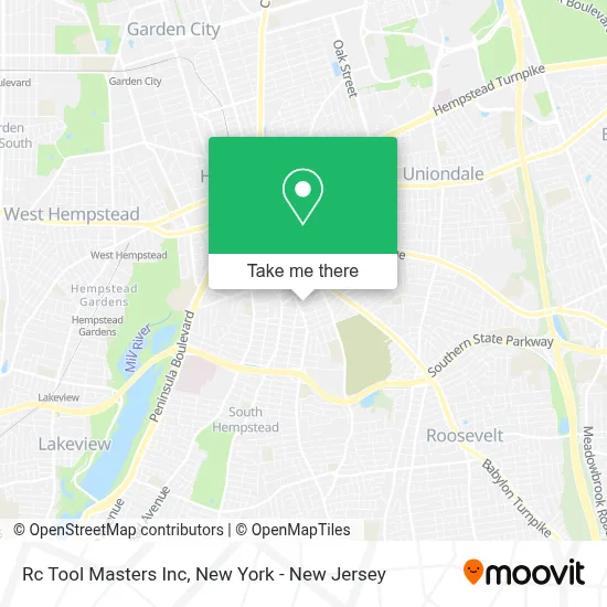 Rc Tool Masters Inc map