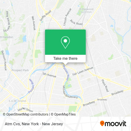 Atm Cvs map
