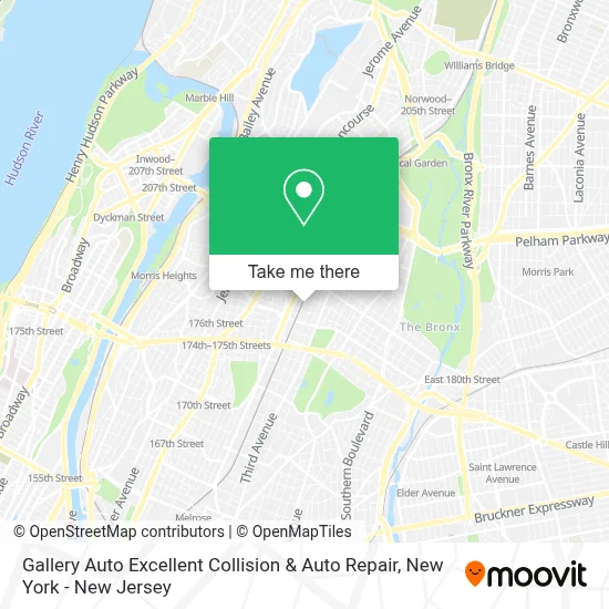 Gallery Auto Excellent Collision & Auto Repair map
