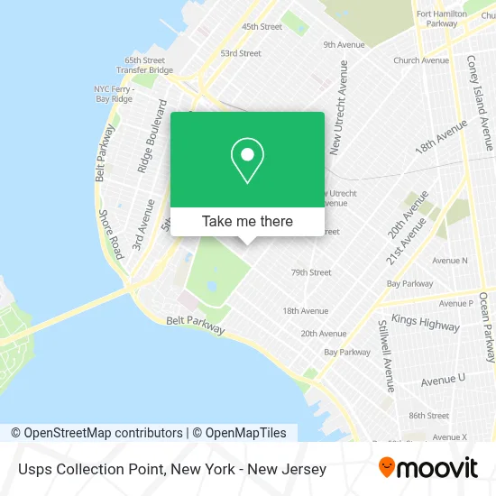 Usps Collection Point map