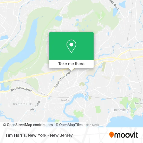 Tim Harris map