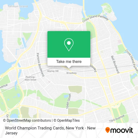World Champion Trading Cards map