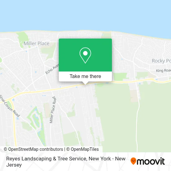 Reyes Landscaping & Tree Service map