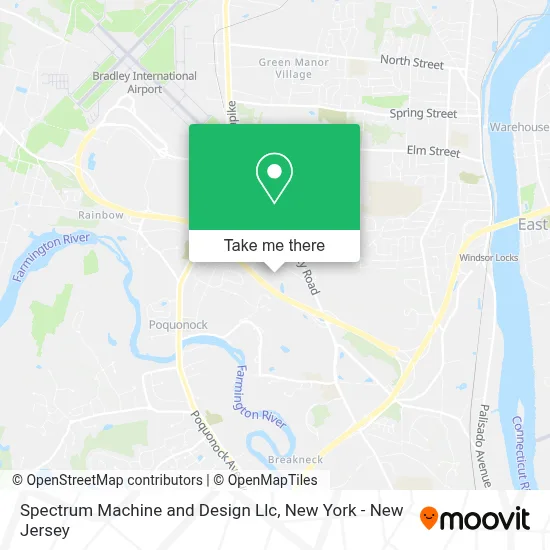 Spectrum Machine and Design Llc map
