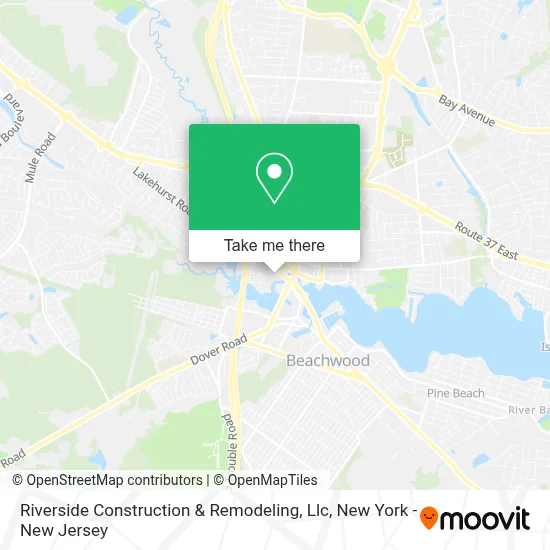 Riverside Construction & Remodeling, Llc map