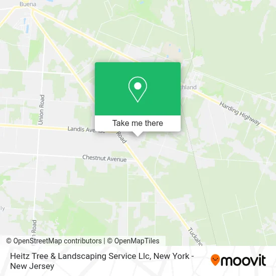 Heitz Tree & Landscaping Service Llc map