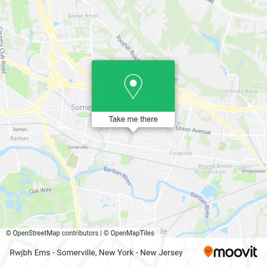 Rwjbh Ems - Somerville map