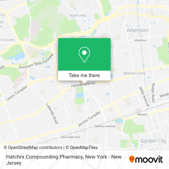 Hatchrx Compounding Pharmacy map