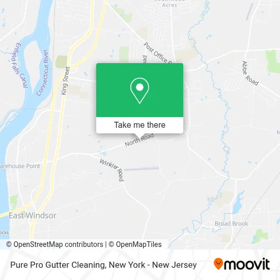 Pure Pro Gutter Cleaning map