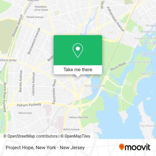 Project Hope map