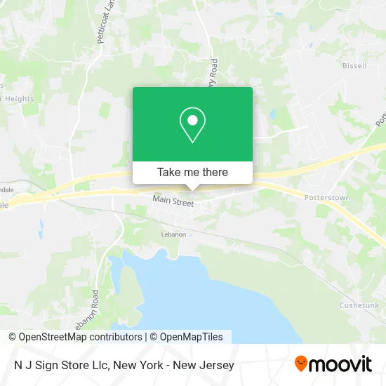 N J Sign Store Llc map