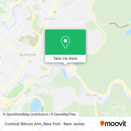 Coinhub Bitcoin Atm map