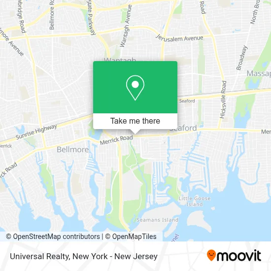 Universal Realty map